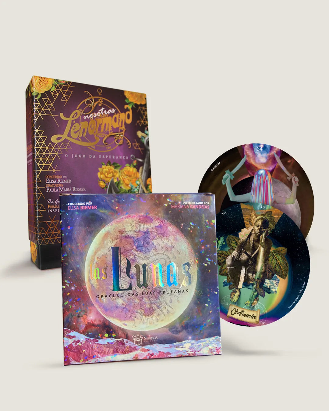 Kit Cigana Lunar! Nosotras Lenormand + Las Lunas