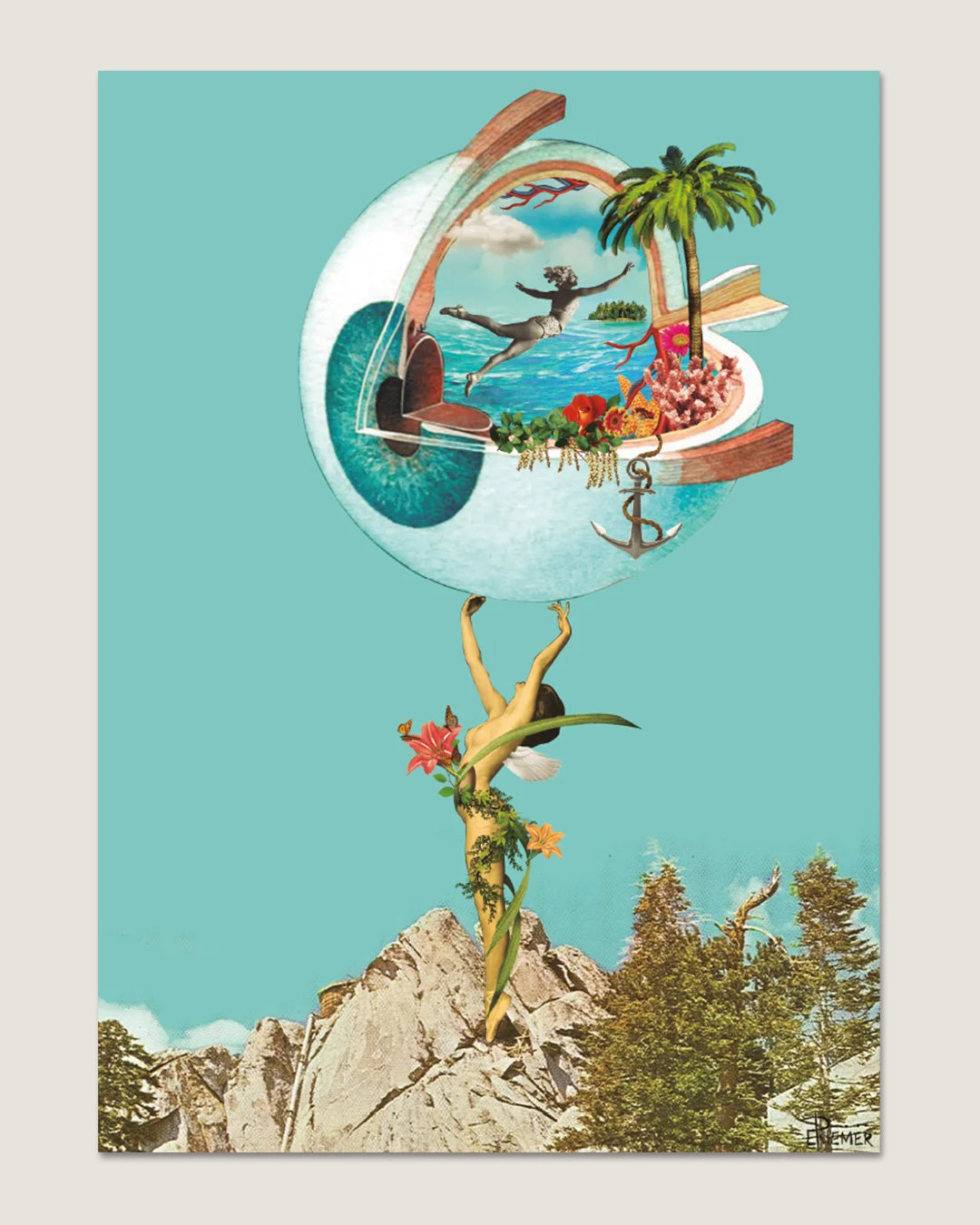 Poster Fine Art Print (Escolha sua Obra)