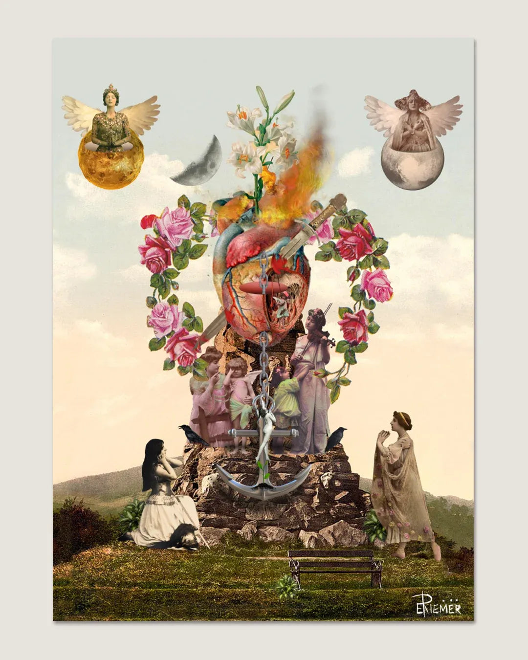 Poster Fine Art Print (Escolha sua Obra)
