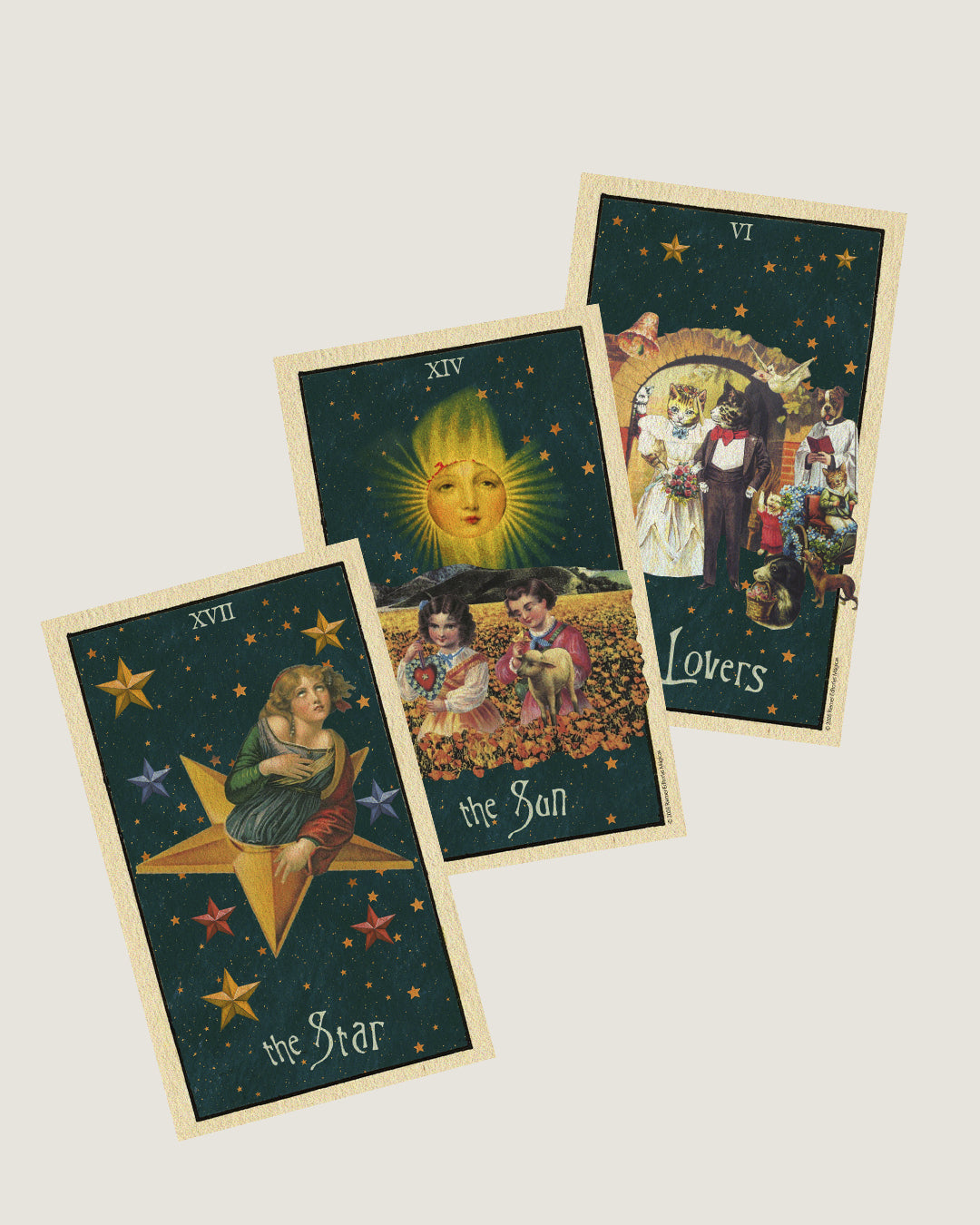Infinite Sadness Kit Oracular: Toalha + 3 Cartas conselho